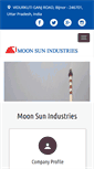 Mobile Screenshot of moonsunindustries.com